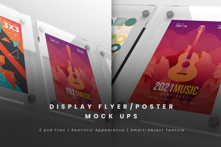 Display Flyer/Poster Mock-Ups