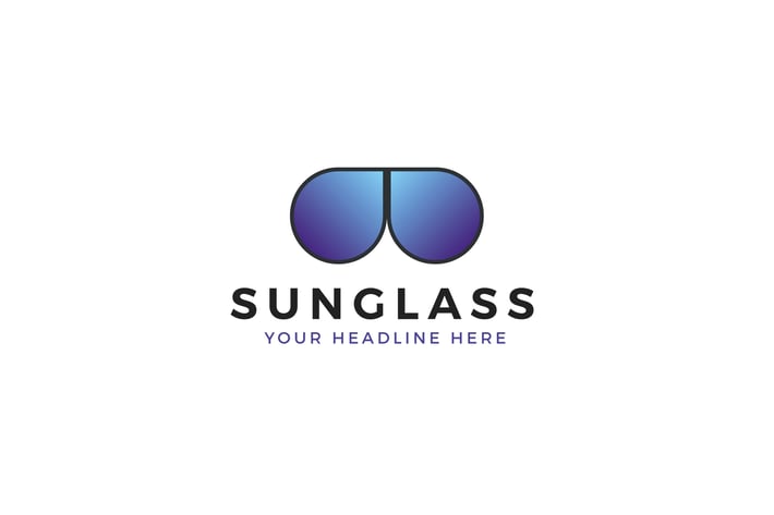 Sunglass Logo Template
