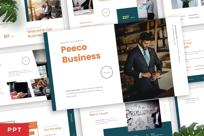 Peeco Business Presentation Template