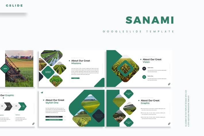 Sanami - Google Slides Template