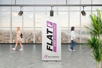 Roll Up Banner Stand Mockup