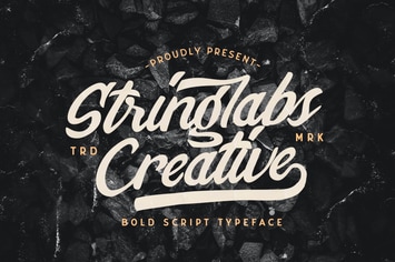 Stringlabs Creative - Bold Script Font