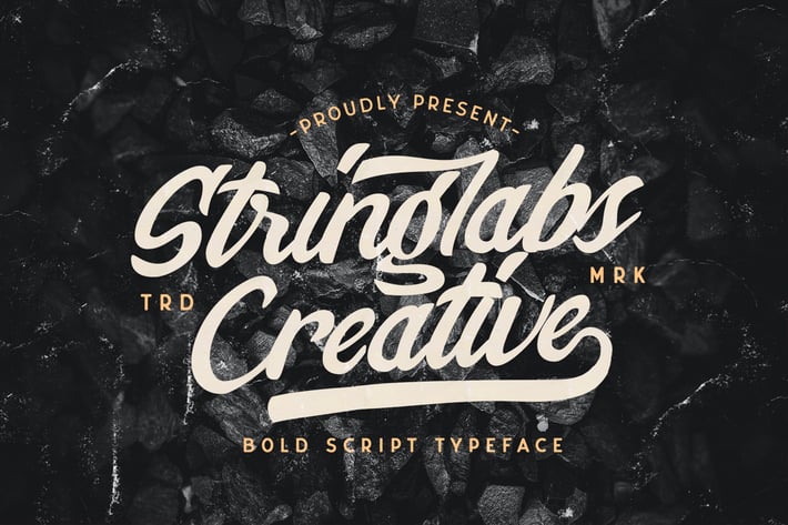 Stringlabs Creative - Bold Script Font