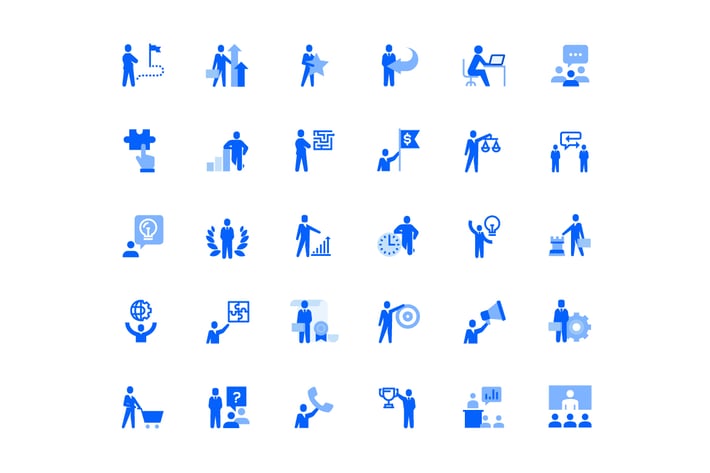 People Business and Marketing 