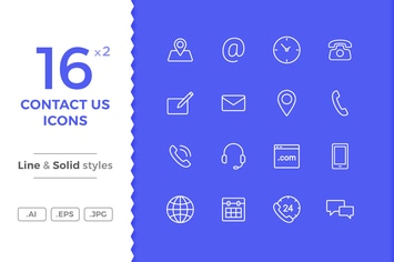 Contact Icons