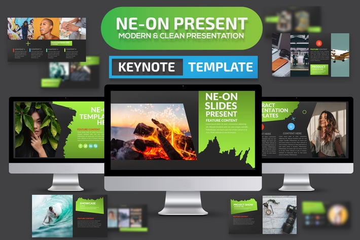 Ne-on Keynote Presentation Template