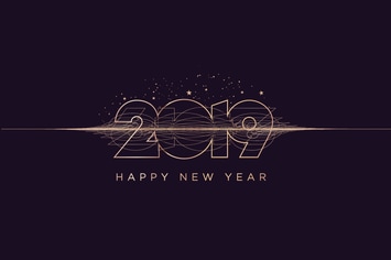 New Year Greeting Card