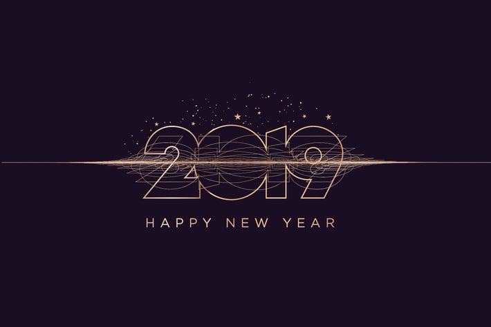New Year Greeting Card