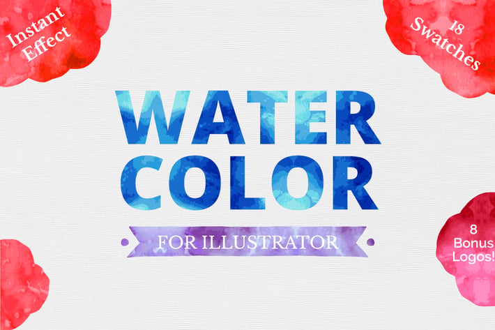 Watercolor for Illustrator