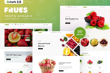 Frues - Fruits Organic Shopify 2.0 Theme