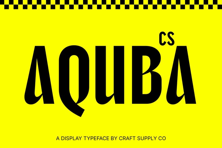 Aquba – Bold Font