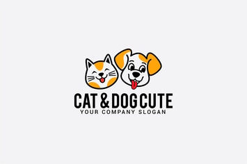 cat & dog cute