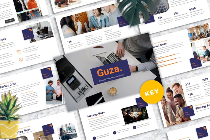 Guza - Corporate Keynote Templates