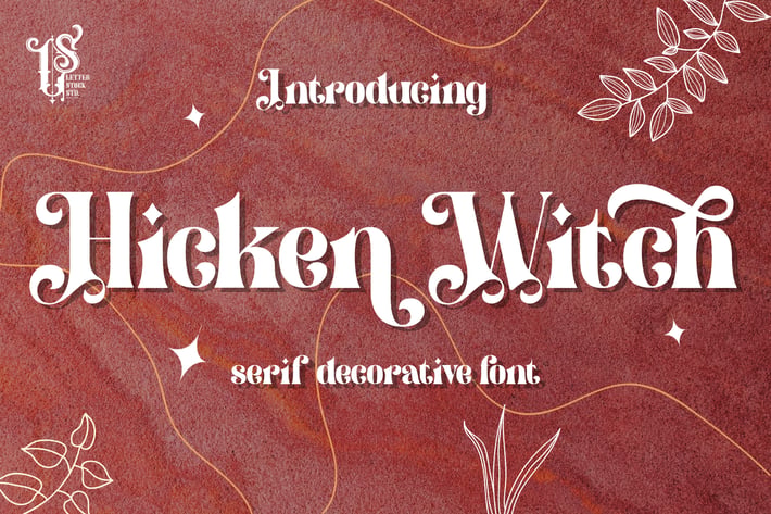 Hicken Witch - Decorative Font