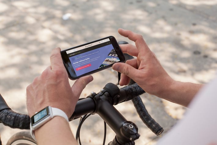 Cycling Apple Watch Mockup 5 of 5