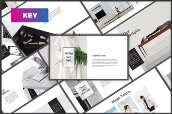 Lunox Beautiful Creative Minimal Keynote Template