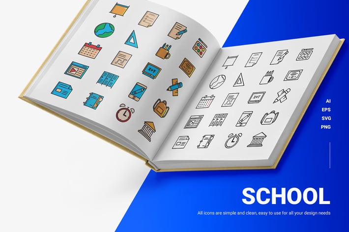 High School Collection - Icons