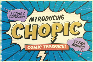 Chopic Typeface