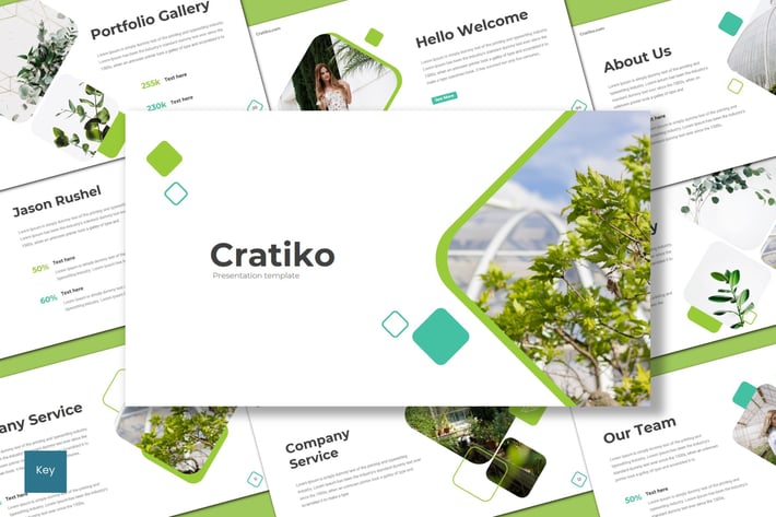 Cratiko - Keynote Template