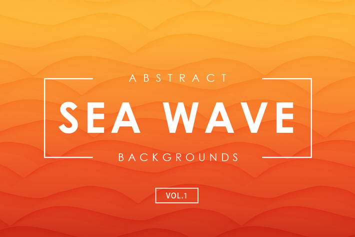 Sea Wave Abstract Backgrounds Vol.1