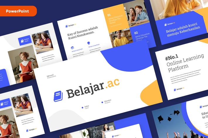 BELAJAR - Education Powerpoint Template