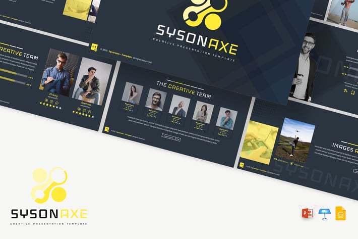 Sysonaxe - Powerpoint / Google Slides / Keynote