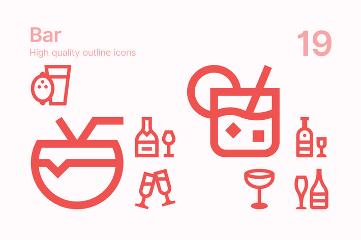 Bar Icons