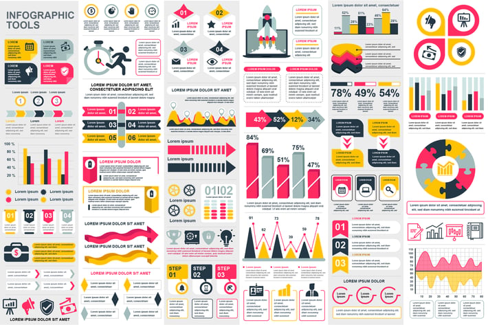 Infographics Vector Design Template Info Graphics