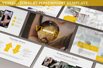 Vessel - Jewelry Powerpoint Template