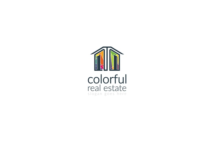 Colorful Real Estate / Property Logo