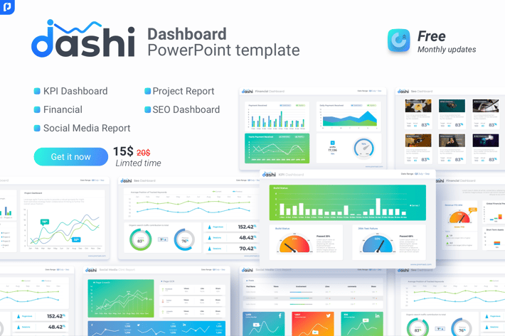 dashi- dashboard PowerPoint template