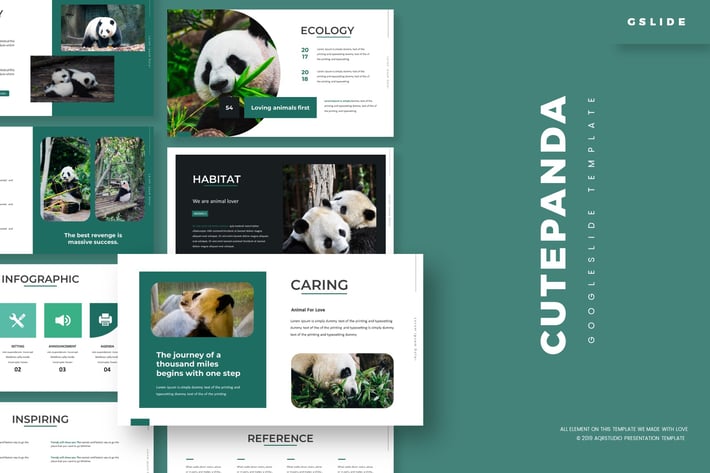Cutepanda - Google Slides Template