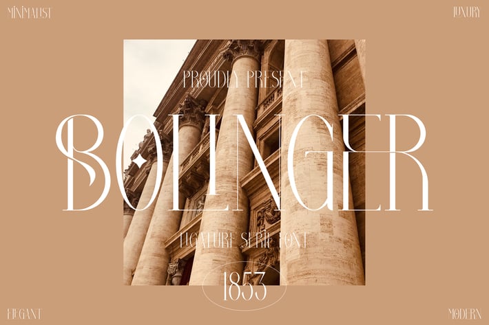 Bolinger Minimalist Serif Font