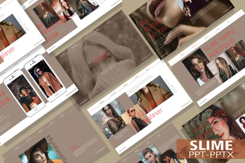 SLIME - Fashion Powerpoint Template