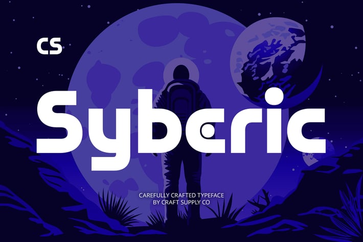 Syberic – Techno Font