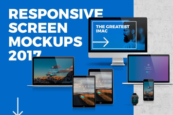 Responsive Screen Mockup 2017