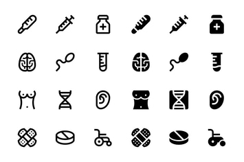 48 Medicine Icons