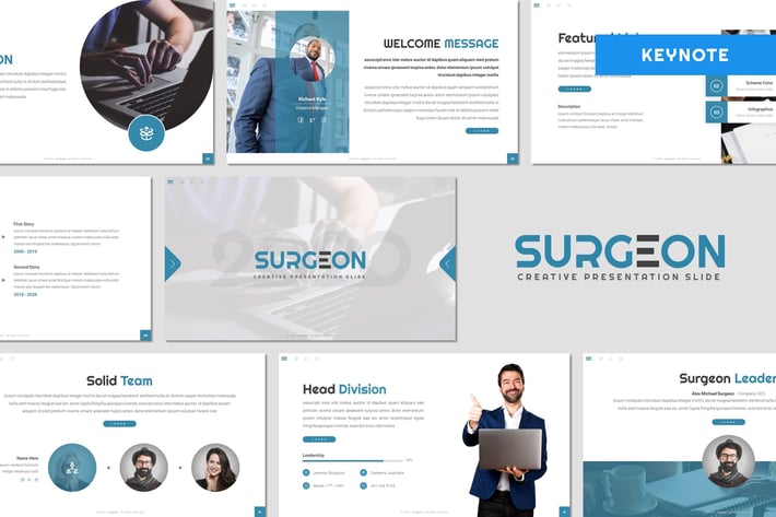 Surgeon - Business Keynote Template