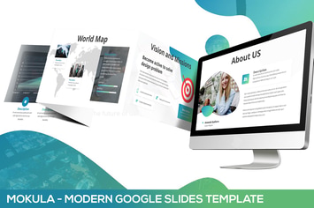 Mokula - Modern Abstract Google Slides Template