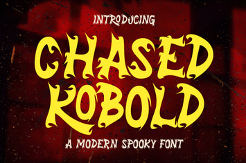 Chased Kobold - A Modern Spooky Font