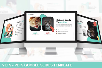 Vets - Pets Google Slides Template