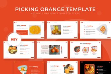 Picking Orange - Keynote Template