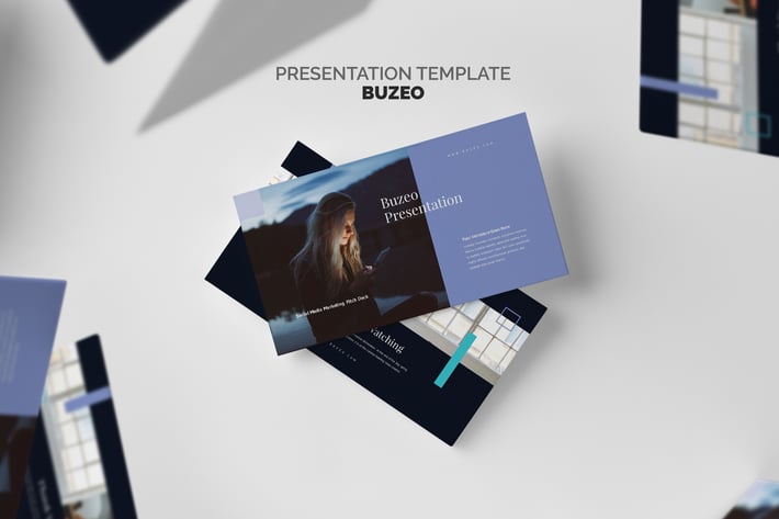Buzeo : Socmed Marketing Pitch Deck Keynote