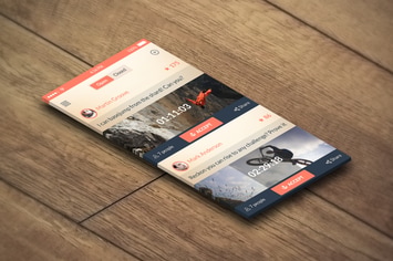 Realistic App Mock ups
