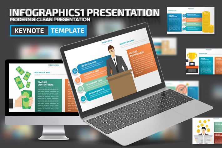 Infographic1 Keynote Presentation Template