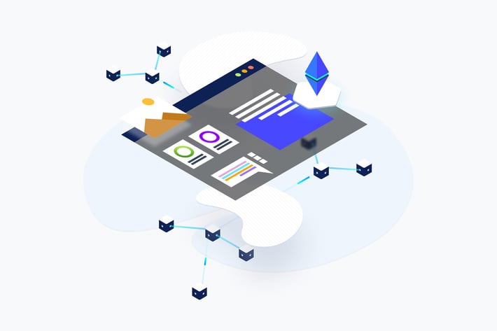 Blockchain Platform KYC Isometric