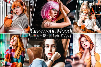 Cinematic Look Lightroom Presets & Luts Premiere