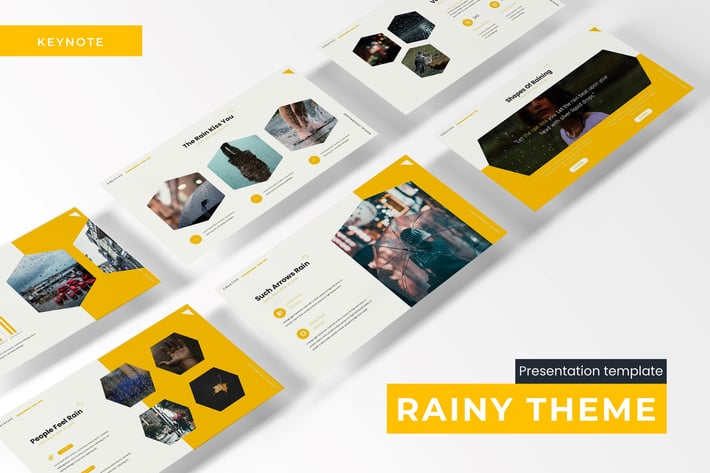 Rainy Theme - Keynote Template