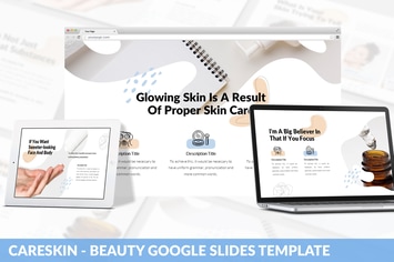 CareSkin - Beauty Google Slides Template