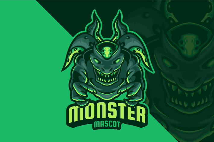 Monster Mascot Logo